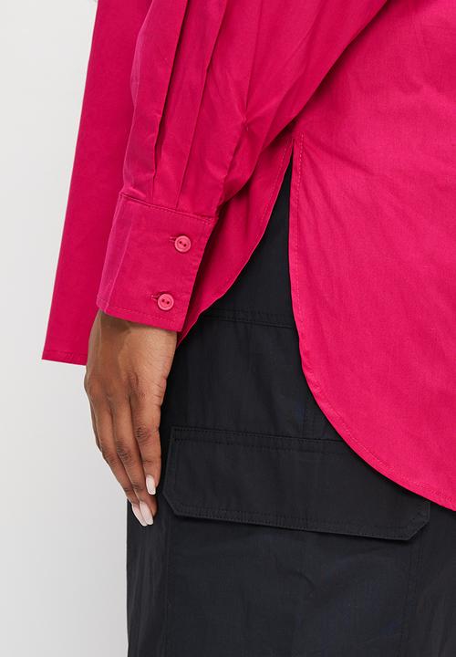 Blake - Oversized shirt - cerise