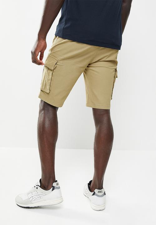 Pierre Cardin - Pc cargo short - khaki