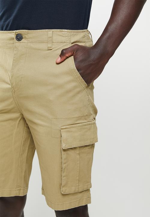 Pierre Cardin - Pc cargo short - khaki