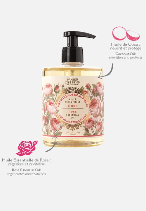 Panier Des Sens - Rejuvenating rose liquid marseille soap