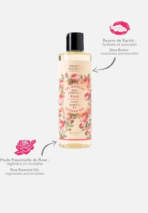 Panier Des Sens - Rejuvenating rose shower gel