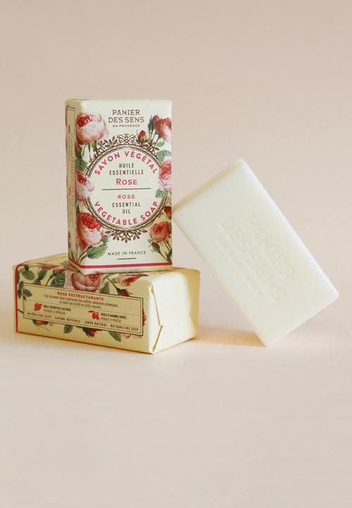 Panier Des Sens - Rejuvenating rose vegetable soap bar