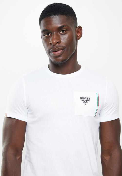 SOVIET - M icon short sleeve tee - white