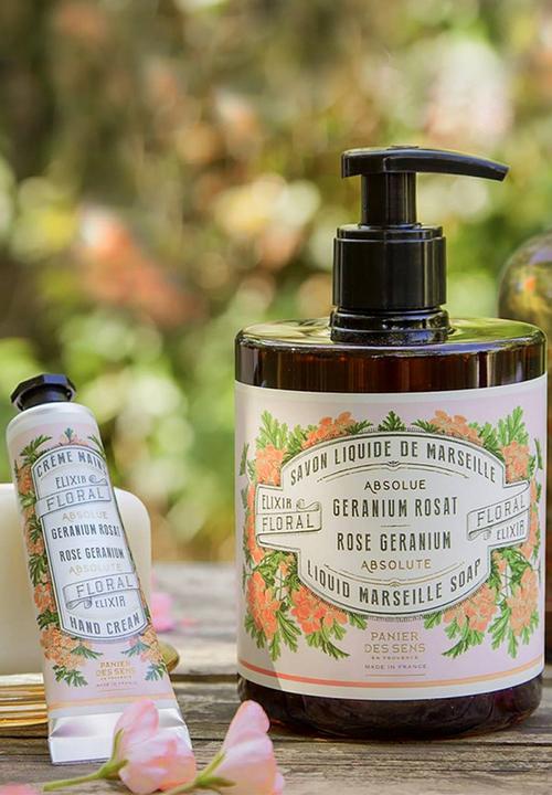 Panier Des Sens - Rose geranium liquid marseille soap