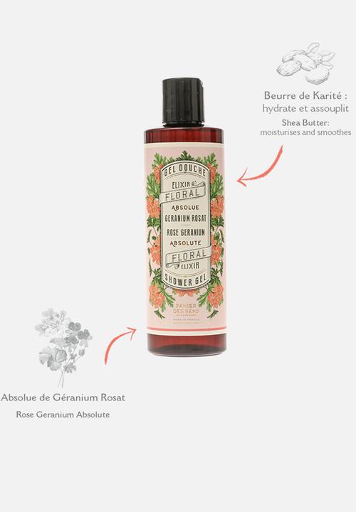 Panier Des Sens - Rose geranium shower gel
