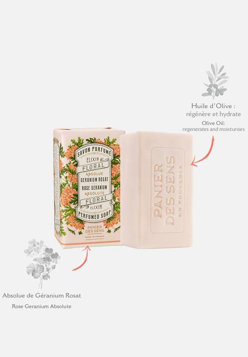 Panier Des Sens - Rose geranium perfumed soap bar