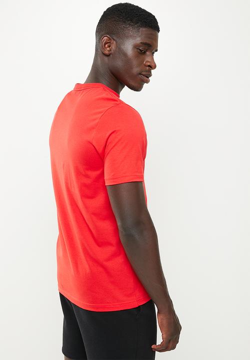 PUMA - Ess+ 2 col logo tee - high risk red