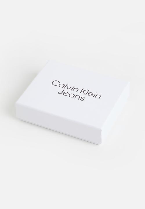 Calvin Klein - Minimalism mo id cardholder - black tonal mono