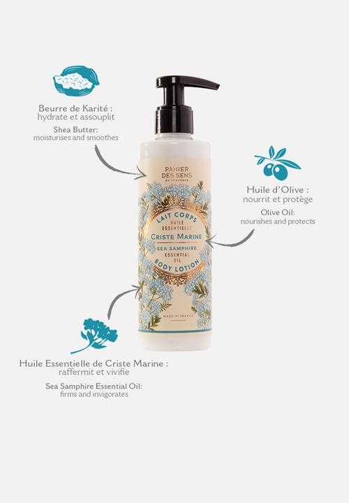 Panier Des Sens - Stimulating sea samphire body lotion