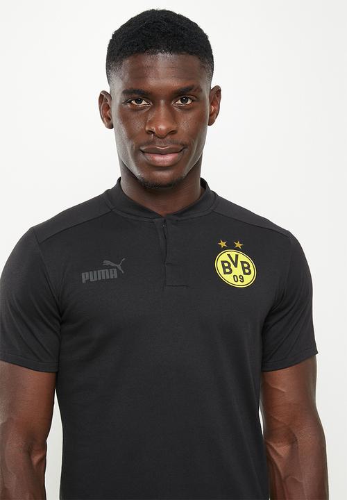 PUMA - Bvb casuals polo - puma black