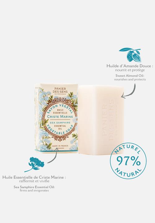 Panier Des Sens - Stimulating sea samphire vegetable soap bar