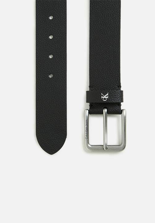 Calvin Klein - Rounded classic belt 40mm - black