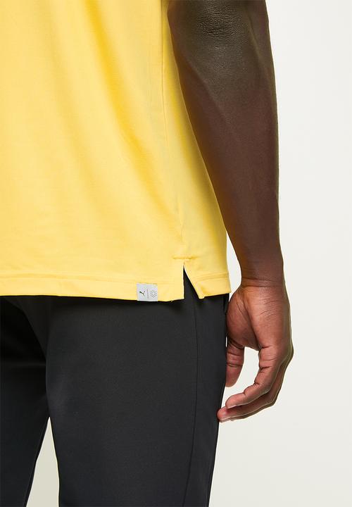 PUMA - Cloudspun golf highway polo - evening sky/mustard seed