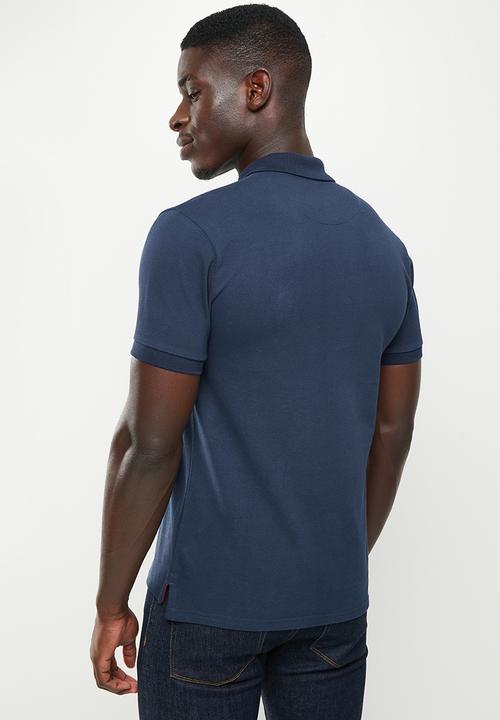 POLO - Men big pony pique golfer - navy