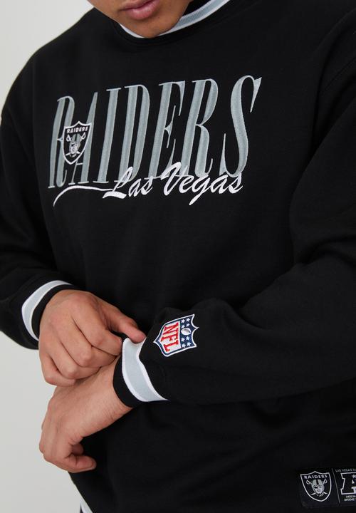 Factorie - Oversized nfl crew - lcn nfl black/raiders tipped