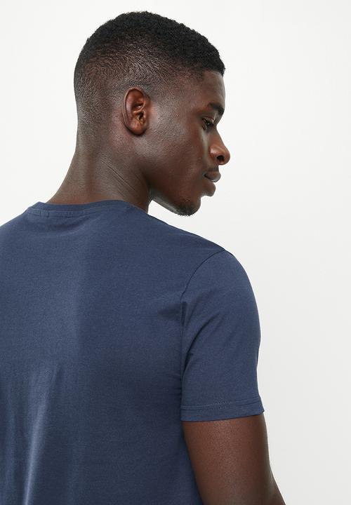 POLO - Men equestrian tee - navy
