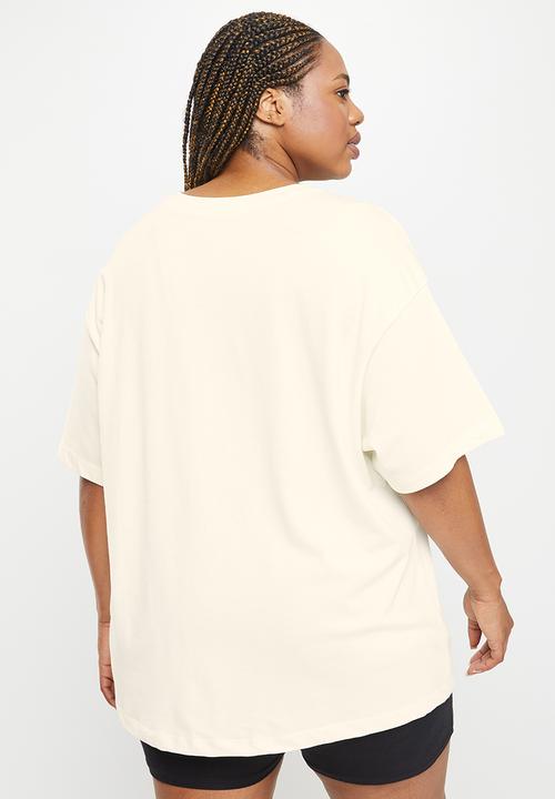 Nike - Plus w nsw tee bf nike air - sail