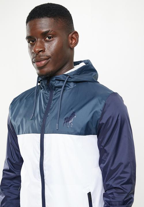 POLO - Men sport sabelo windbreaker - blue