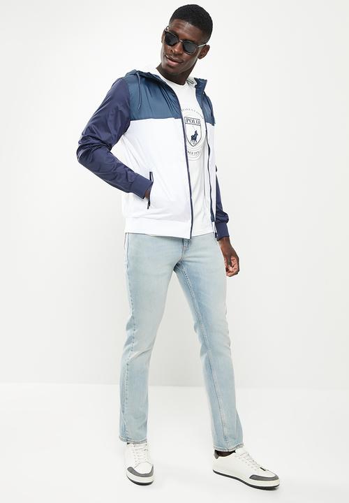 POLO - Men sport sabelo windbreaker - blue