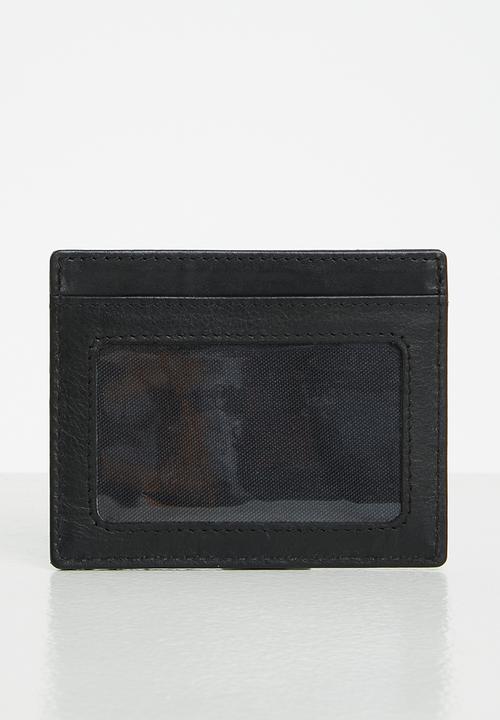 POLO - Drivers lisence wallet - black
