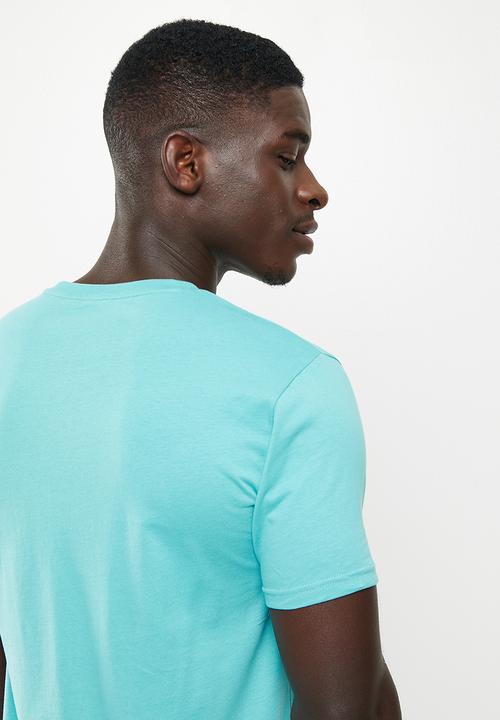 POLO - Men shield printed tee - blue