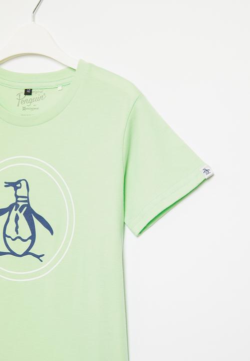 Original Penguin - Circle logo short sleeve tee - lichen mint