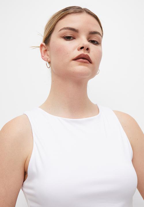 Blake - 2pk tank top - white/lt carrot