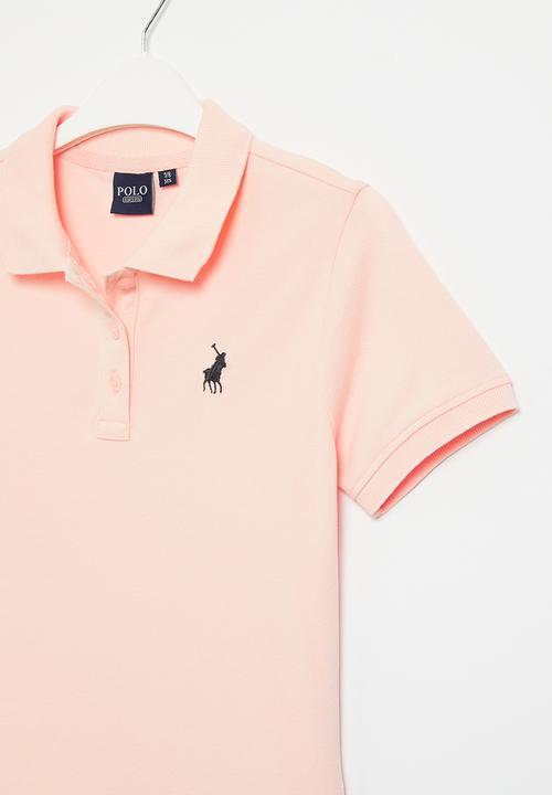 POLO - Girls classic short sleeve golfer - pink