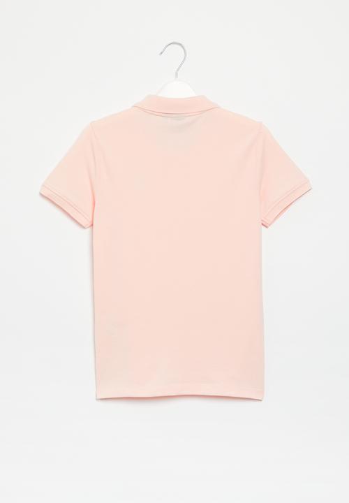 POLO - Girls classic short sleeve golfer - pink