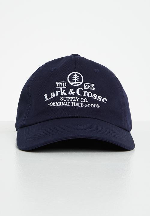 Lark & Crosse - Jason peak cap - navy