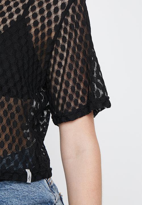 Volcom - Chicheck urself top - black