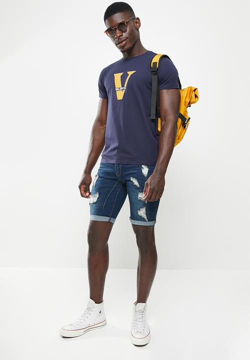 Valenta - Naples short - indigo