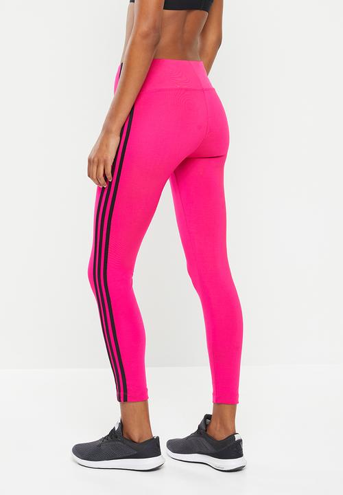 adidas Performance - W 3s tights fl - team real magenta