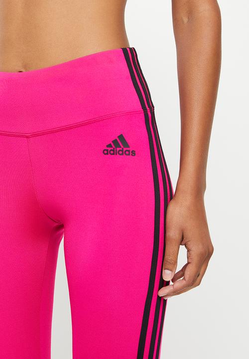 adidas Performance - W 3s tights fl - team real magenta
