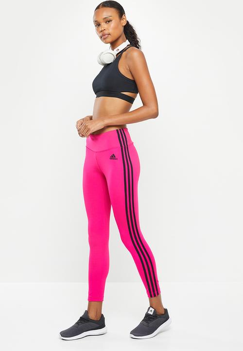 adidas Performance - W 3s tights fl - team real magenta