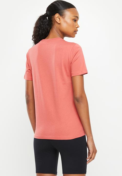 adidas Performance - W blt2 performance short sleeve tee - wonder red & white