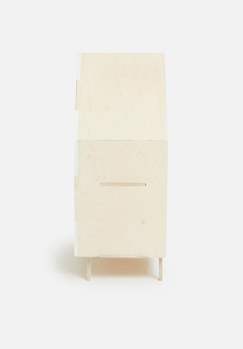 Native Decor - House storage shelf- Natural