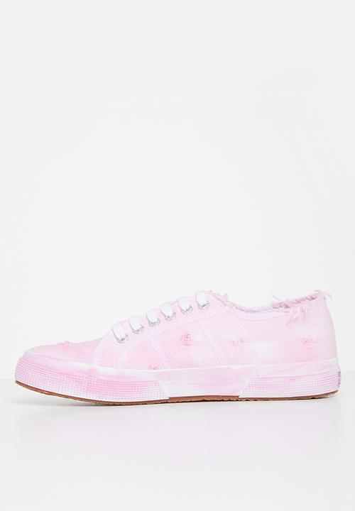 SUPERGA - S21258w - akv white / pink ish