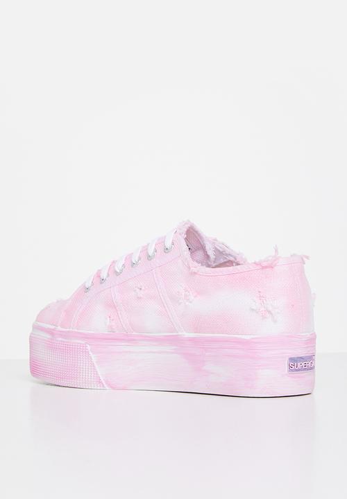 SUPERGA - S31269w - akv white / pink ish