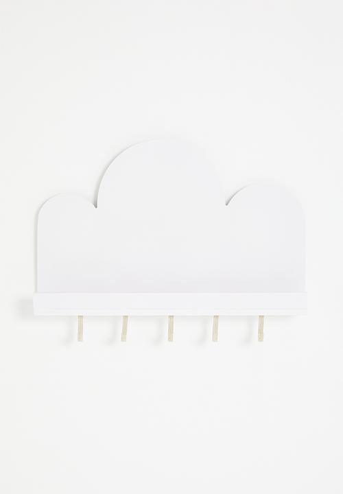 Native Decor - Head in the sky shelf-white