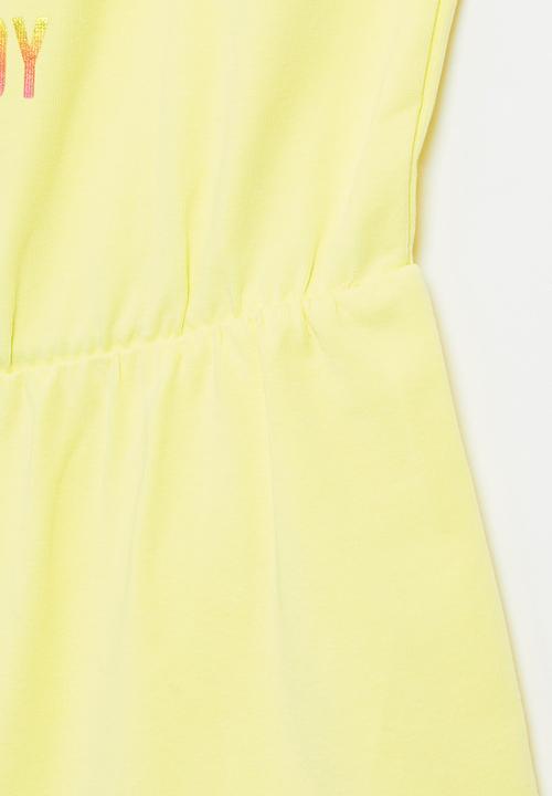 SISSY BOY - Playsuit with ruffle details - pale yellow