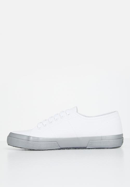 SUPERGA - S8128rw - alz white transparent silver