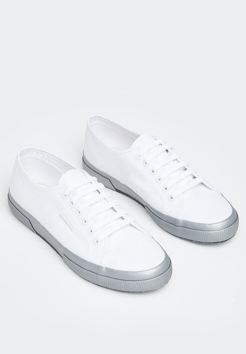 SUPERGA - S8128rw - alz white transparent silver