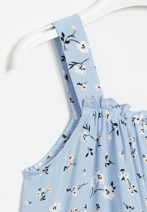 Superbalist - Tiered summer dress - blue