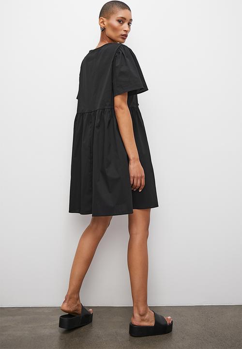 Superbalist - Front knot tie babydoll - black