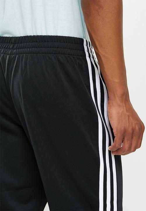 adidas Performance - Essentials 3 stipe tracksuit - black & white