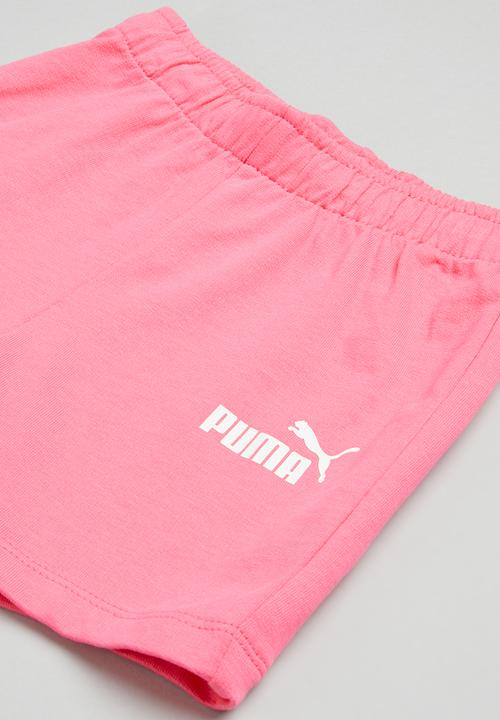 PUMA - Minicats tee & shorts set - sunset pink