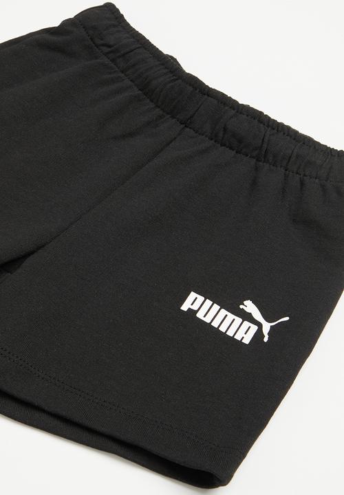 PUMA - Minicats tee & shorts set - lake blue & puma black