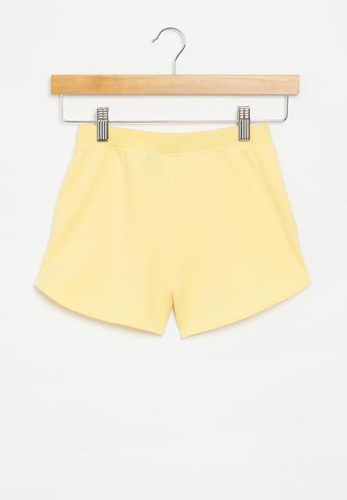 POLO - Girls short - yellow