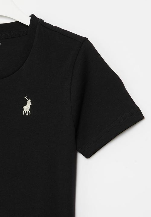 POLO - Boys classic short sleeve tee - black